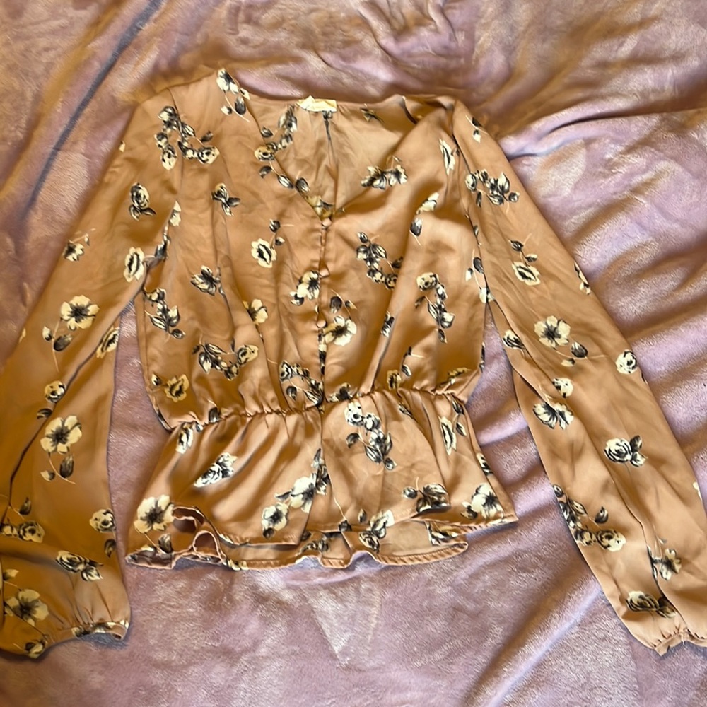 Floral Dress Shirt